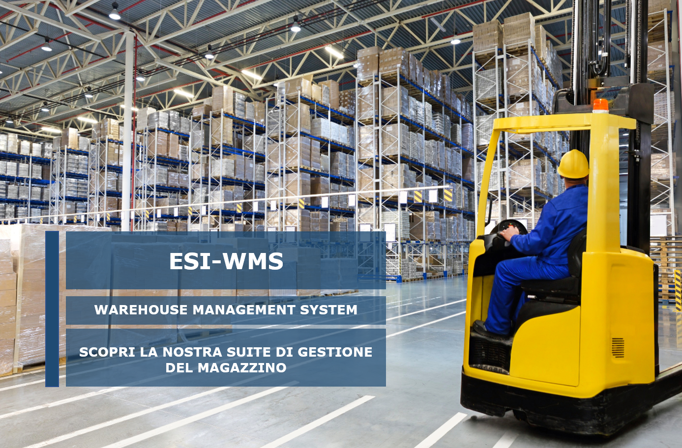 ESI-WMS: La suite di gestione dei processi logistici